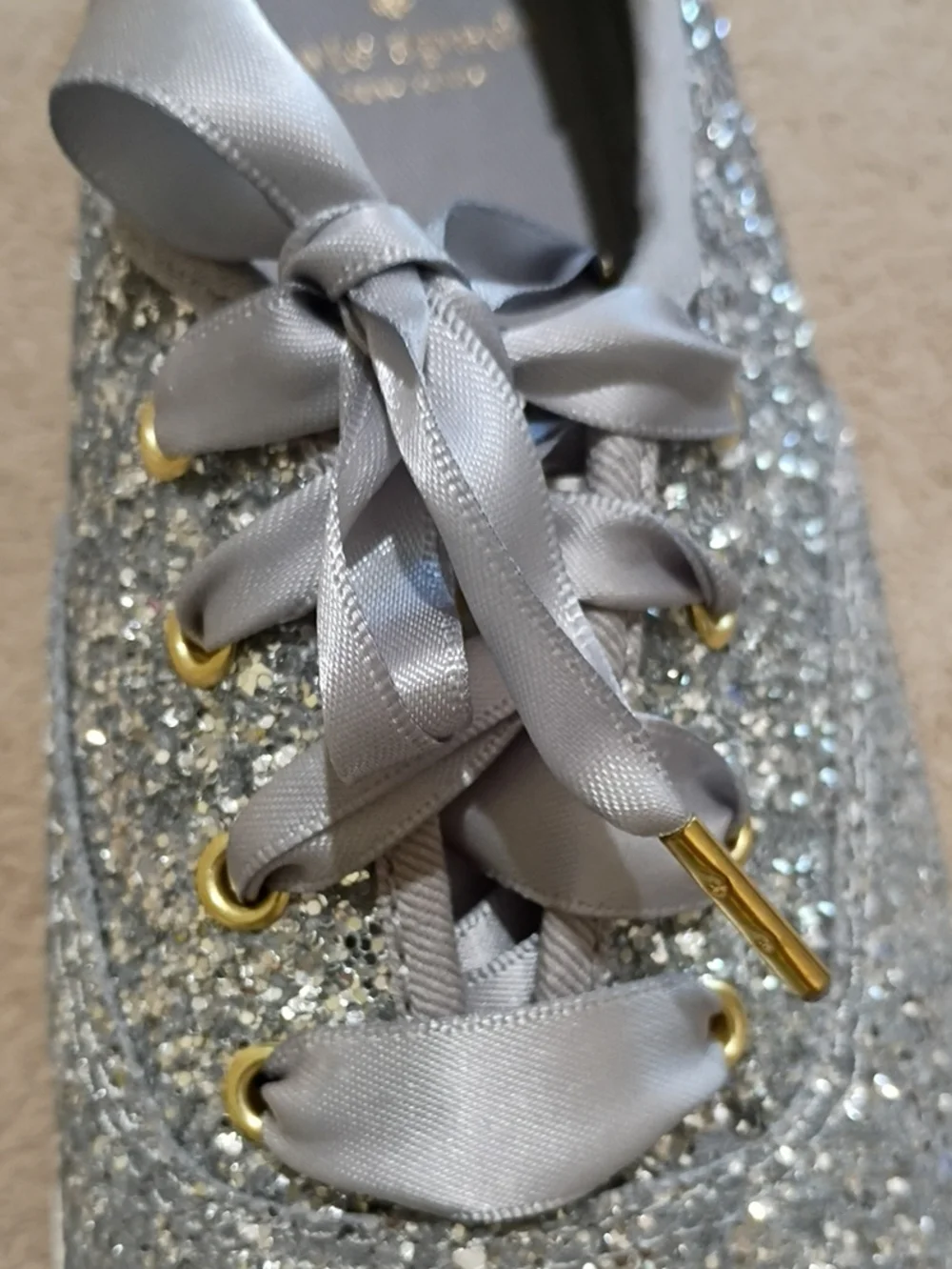 kate spade sparkling silver